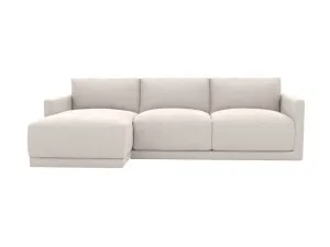 Haven Apt Toorak Pearl Chaise Sofa Left Facing - 3 Seater by James Lane, a Sofas for sale on Style Sourcebook
