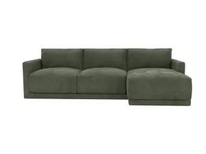 Haven Apt Muse Forest Chaise Sofa Right Facing - 3 Seater by James Lane, a Sofas for sale on Style Sourcebook
