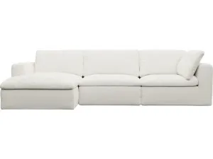 Cloud Deep Tribute Shell Modular Chaise Sofa Left Facing - 3 Seater by James Lane, a Sofas for sale on Style Sourcebook