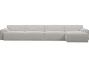Copenhagen Avon Mineral Chaise Sofa Right Facing - 4 Seater by James Lane, a Sofas for sale on Style Sourcebook