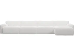 Copenhagen Noa Fog Chaise Sofa Right Facing - 4 Seater by James Lane, a Sofas for sale on Style Sourcebook