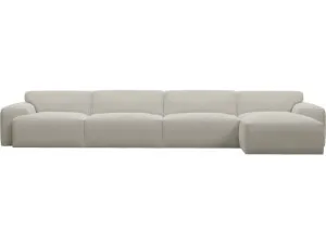 Copenhagen Noa Desert Chaise Sofa Right Facing - 4 Seater by James Lane, a Sofas for sale on Style Sourcebook