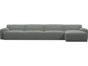Copenhagen Tribute Storm Chaise Sofa Right Facing - 4 Seater by James Lane, a Sofas for sale on Style Sourcebook