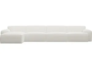 Copenhagen Tribute Shell Chaise Sofa Left Facing - 4 Seater by James Lane, a Sofas for sale on Style Sourcebook