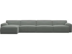 Copenhagen Tribute Storm Chaise Sofa Left Facing - 4 Seater by James Lane, a Sofas for sale on Style Sourcebook
