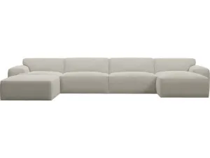 Copenhagen Noa Desert Sofa - 5 seater U Shaped Modular with RAF Chaise by James Lane, a Sofas for sale on Style Sourcebook