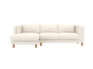 Hayes Noa Fog Chaise Sofa Left Facing - 3 Seater by James Lane, a Sofas for sale on Style Sourcebook