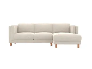 Hayes Avon Mineral Chaise Sofa Right Facing - 3 Seater by James Lane, a Sofas for sale on Style Sourcebook