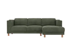 Hayes Muse Forest Chaise Sofa Right Facing - 3 Seater by James Lane, a Sofas for sale on Style Sourcebook