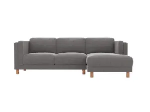 Hayes Tribute Storm Chaise Sofa Right Facing - 3 Seater by James Lane, a Sofas for sale on Style Sourcebook
