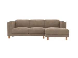 Hayes Tribute Walnut Chaise Sofa Right Facing - 3 Seater by James Lane, a Sofas for sale on Style Sourcebook