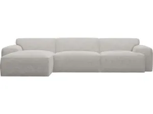 Copenhagen Avon Mineral Modular Chaise Sofa Left Facing - 3 Seater by James Lane, a Sofas for sale on Style Sourcebook