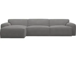 Copenhagen California Slate Modular Chaise Sofa Left Facing - 3 Seater by James Lane, a Sofas for sale on Style Sourcebook