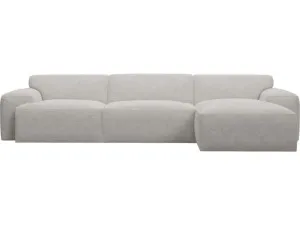 Copenhagen Avon Mineral Modular Chaise Sofa Right Facing - 3 Seater by James Lane, a Sofas for sale on Style Sourcebook