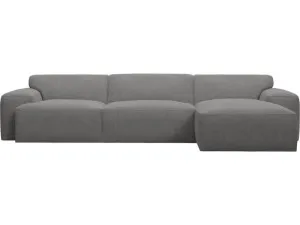Copenhagen California Slate Modular Chaise Sofa Right Facing - 3 Seater by James Lane, a Sofas for sale on Style Sourcebook