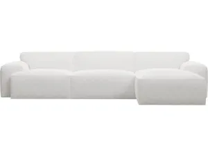 Copenhagen Noa Fog Modular Chaise Sofa Right Facing - 3 Seater by James Lane, a Sofas for sale on Style Sourcebook