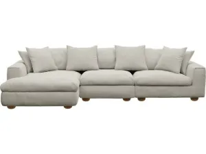 Tully Noa Desert Chaise Sofa Left Facing - 3 Seater by James Lane, a Sofas for sale on Style Sourcebook