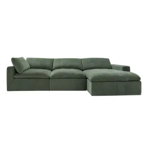 Cloud Deep Muse Forest Modular Chaise Sofa Left Facing - 3 Seater by James Lane, a Sofas for sale on Style Sourcebook
