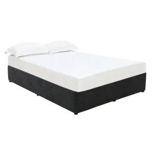 Leo Bed Base California Charcoal - Queen by James Lane, a Beds & Bed Frames for sale on Style Sourcebook