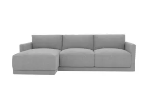 Haven Apt California Slate Chaise Sofa Left Facing - 3 Seater by James Lane, a Sofas for sale on Style Sourcebook