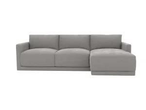 Haven Apt Toorak Pebble Chaise Sofa Right Facing - 3 Seater by James Lane, a Sofas for sale on Style Sourcebook