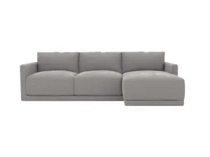 Haven Toorak Pebble Chaise Sofa Right Facing - 3 Seater by James Lane, a Sofas for sale on Style Sourcebook