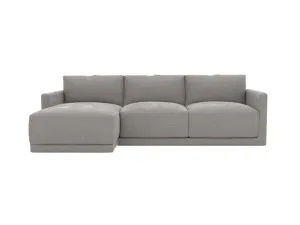 Haven Toorak Pebble Chaise Sofa Left Facing - 3 Seater by James Lane, a Sofas for sale on Style Sourcebook