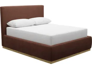 Haven Gas Lift Bed Muse Rust Double by James Lane, a Beds & Bed Frames for sale on Style Sourcebook