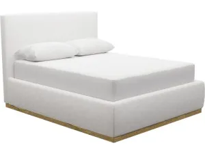 Haven Gas Lift Bed Noa Fog Double by James Lane, a Beds & Bed Frames for sale on Style Sourcebook