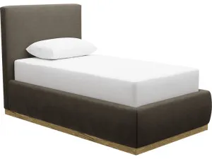 Haven Gas Lift Bed Muse Mink King Single by James Lane, a Beds & Bed Frames for sale on Style Sourcebook