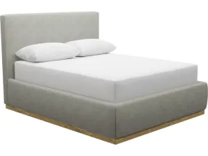 Haven Gas Lift Bed Toorak Pebble Double by James Lane, a Beds & Bed Frames for sale on Style Sourcebook