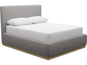 Haven Gas Lift Bed View Steel Double by James Lane, a Beds & Bed Frames for sale on Style Sourcebook