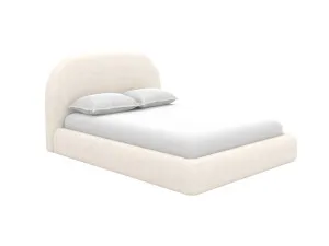 Capri Gas Lift Bed Noa Fog Double by James Lane, a Beds & Bed Frames for sale on Style Sourcebook