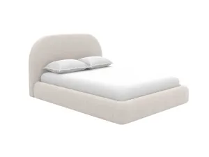Capri Gas Lift Bed Toorak Pearl Queen by James Lane, a Beds & Bed Frames for sale on Style Sourcebook