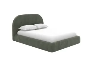 Capri Gas Lift Bed Tribute Dark Jade Queen by James Lane, a Beds & Bed Frames for sale on Style Sourcebook