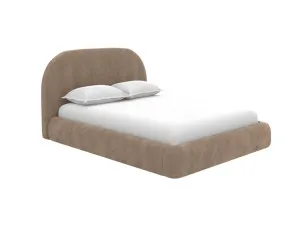 Capri Gas Lift Bed Tribute Walnut Queen by James Lane, a Beds & Bed Frames for sale on Style Sourcebook