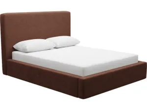 Felix Gas Lift Bed Muse Rust King by James Lane, a Beds & Bed Frames for sale on Style Sourcebook