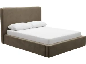 Felix Gas Lift Bed Tribute Walnut King by James Lane, a Beds & Bed Frames for sale on Style Sourcebook