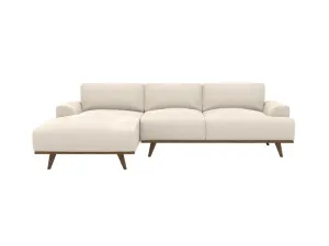 Dane Muse Flax Chaise Sofa Left Facing - 3 Seater by James Lane, a Sofas for sale on Style Sourcebook