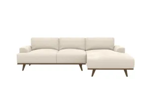 Dane Muse Flax Chaise Sofa Right Facing - 3 Seater by James Lane, a Sofas for sale on Style Sourcebook