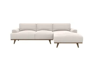 Dane Toorak Pearl Chaise Sofa Right Facing - 3 Seater by James Lane, a Sofas for sale on Style Sourcebook