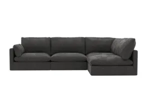 Willow California Charcoal Corner Modular Sofa RAF Terminal - 4 Seater by James Lane, a Sofas for sale on Style Sourcebook