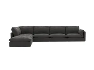 Willow California Charcoal Modular Sofa LAF Terminal - 6 Seater by James Lane, a Sofas for sale on Style Sourcebook