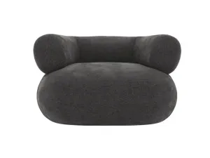 Colette California Charcoal Swivel Armchair by James Lane, a Chairs for sale on Style Sourcebook