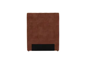 Valor Bedhead Muse Rust King Single by James Lane, a Bed Heads for sale on Style Sourcebook