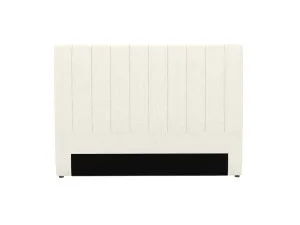 Valor Bedhead Boucle Ivory Queen by James Lane, a Bed Heads for sale on Style Sourcebook