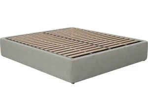 Leo Gas Lift Bed Base Toorak Pebble King by James Lane, a Beds & Bed Frames for sale on Style Sourcebook
