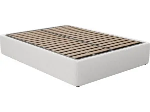 Leo Gas Lift Bed Base Noa Fog Queen by James Lane, a Beds & Bed Frames for sale on Style Sourcebook