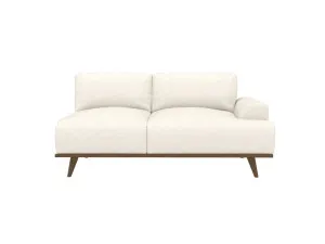 Dane Boucle Ivory 2 Seat Right Facing Sofa Module by James Lane, a Sofas for sale on Style Sourcebook