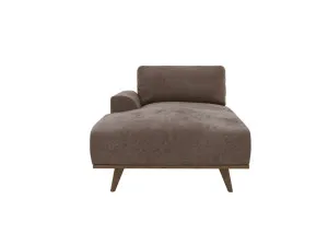 Dane Muse Mink Chaise Left Arm Facing Sofa Module by James Lane, a Sofas for sale on Style Sourcebook